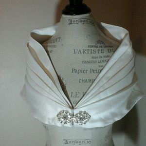 SOLD wedding Wrap with Rhinestones Shrugs